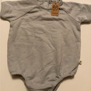 Organic Cotton Gray Bodysuit